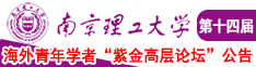 肏逼黄片南京理工大学第十四届海外青年学者紫金论坛诚邀海内外英才！